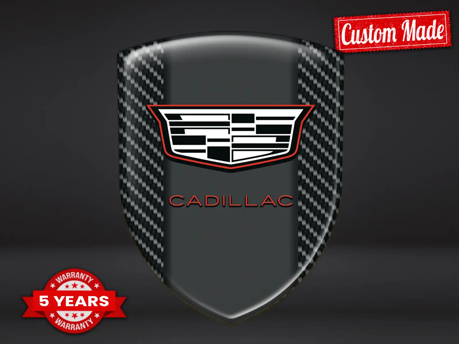 Cadillac Autocollants Pare-Brise Auto Édition Course Pro